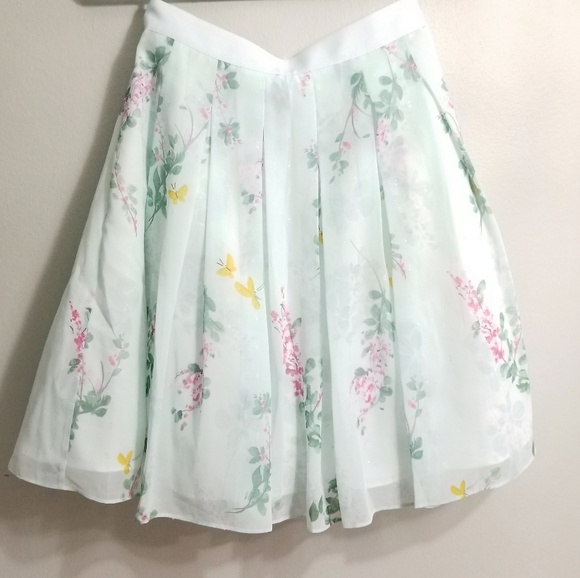 🍒NWT🍒 TED BAKER SORBET FULL MINI SKIRT - Picture 1 of 6